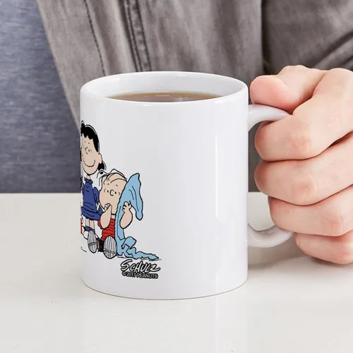 Miniatura 4 de CafePress Peanuts Gang Music Mugs Taza de café de cerámica de 11 oz (11.0 fl oz)