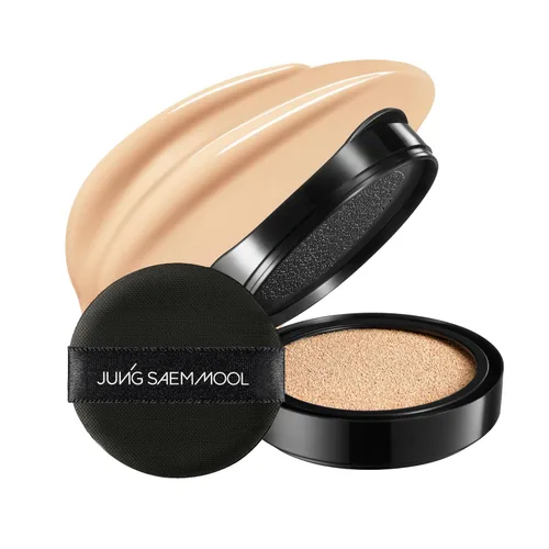 Miniatura 13 de JUNG SAEM MOOL Essential Skin Nuder - Recambio de cojín Acabado natural, cobertura para construir por el artista de maquillaje coreano