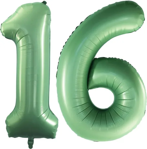 Miniatura 83 de Goer, conjunto de globos de papel aluminio para decoraciones de cumpleaños, globos de las letras de feliz cumpleaños y de números Oro