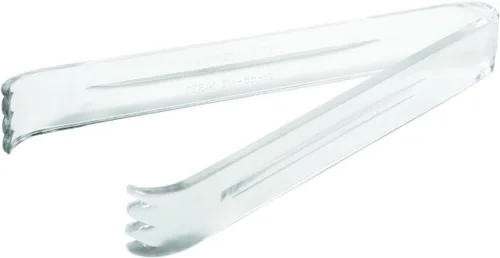 Miniatura 6 de Party Essentials Pinzas de plástico para servir de 6.5 pulgadas, 4 unidades, transparentes