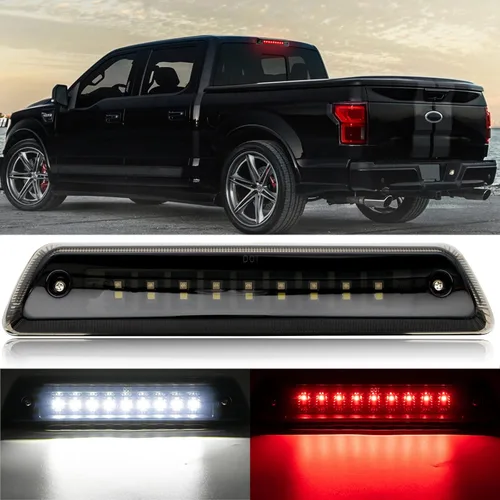 AUTOXBERT Luz de Freno Tercera para Ford F150 2009 2010 2011 2012 2013 2014 2009-2014 Luz de Freno LED de Montaje Alto Impermeable de Tercera Luz de