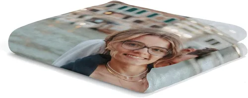 Miniatura 3 de Regalos para mujeres/hombres, manta personalizada de cumpleaños con imagen, mantas personalizadas con fotos, día de San Valentín, Navidad, regalos