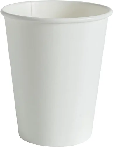 Miniatura 2 de MayTree Vasos de papel compostables y biodegradables de 8 onzas para agua caliente, soporte para té, para llevar y taza de café fría, paquete de 250