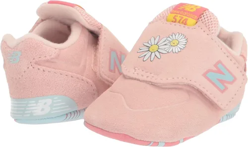 Miniatura 7 de New Balance Tenis 574 V1 para cuna con gancho y bucle para niños