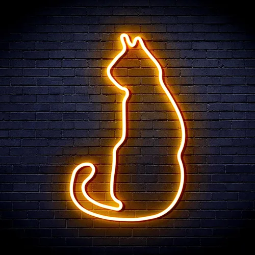 Miniatura 13 de ADVPRO Cat Flex Silicone LED Neon Sign - Blue - st16s32-fnu0083-b