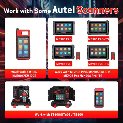 Miniatura 5 de Autel MaxiVCI VCI200 OBDII Conector, Interfaz de Comunicación Vehicular Bluetooth Interfaz de Diagnóstico Integral DoIP CAN FD Funciona con BT508