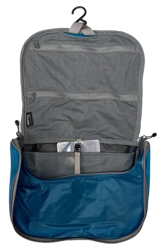 Miniatura 10 de Sea to Summit Neceser colgante grande, organizador de viaje para hombres y mujeres, azul atolón