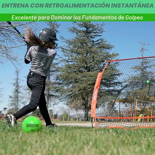 Miniatura 5 de GoSports Bolas de Entrenamiento con Peso - Elija Béisbol o Sóftbol - Entrenamiento de Bateo y Lanzamiento para Todos los Niveles de Habilidad