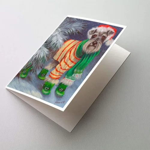 Miniatura 76 de Caroline's Treasures PPP3013GCA7P - Tarjetas de felicitación y sobres para mascotas de Basset Hound Teacher, paquete de 8 tarjetas en blanco