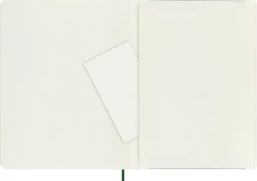 Miniatura 6 de Moleskine - Cuaderno clásico, tapa blanda, tamaño XL (7.5 x 9.5 pulgadas), cuadriculado, verde mirto, 192 páginas