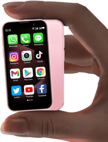 Miniatura 10 de Mini teléfono 4G desbloqueado Mini Smartphone 4GB+128GB Batería más pequeña del mundo 2000mAh Pantalla táctil HD Teléfono móvil compacto para niños