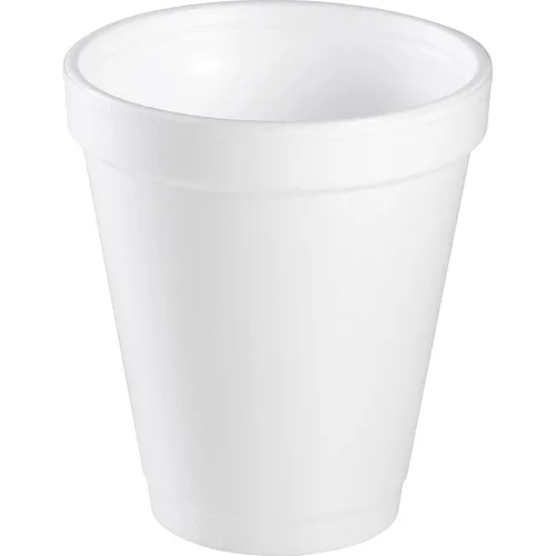 Miniatura 14 de Dart 10J10, vasos térmicos de espuma, 10 onzas, blancos, 25 por bolsa (caja de 40 bolsas)