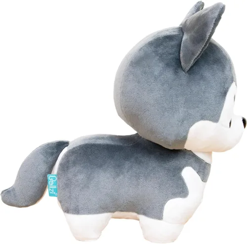 Miniatura 3 de Bellzi Husky siberiano – Juguete de peluche lindo de 6.5 pulgadas – Suave y adorable regalo de peluche para perros – Regalo perfecto para todas
