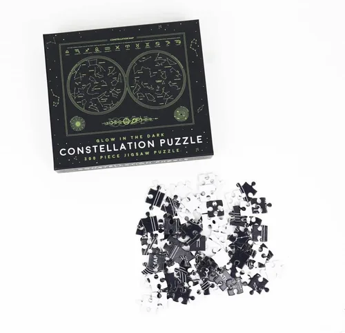 Miniatura 2 de Gift Republic Rompecabezas de constelación que brilla en la oscuridad 300 piezas 11.8x15.7 in Rectangular
