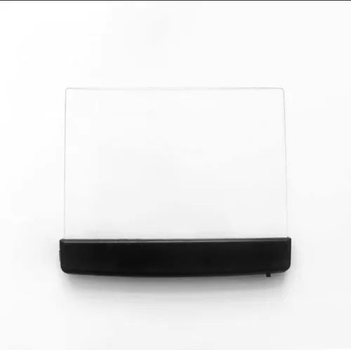 Lámpara de lectura para estudiantes, luz LED, noche, estudio familiar, cuidado de los ojos, marcapáginas portátil para cama, coche, negro (versión