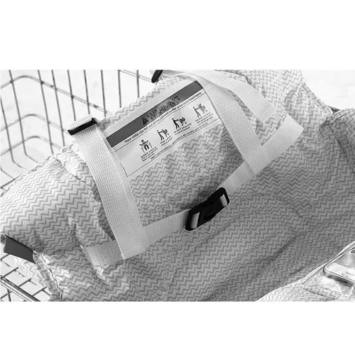 Miniatura 3 de Funda prémium para carrito de compras y funda para silla alta, fácil instalación, sistema de arnés, amortiguación suave y cómoda, tamaño universal