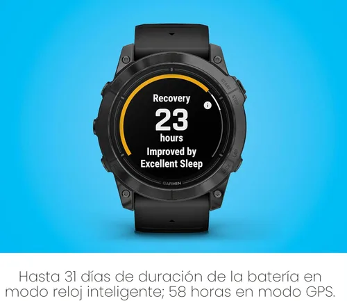Miniatura 3 de Garmin epix Pro (Gen 2), 51mm, reloj inteligente de alto rendimiento, tecnología de entrenamiento avanzada, linterna incorporada, negro Gris pizarra