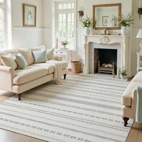 Miniatura 16 de jinchan Boho 2x3 Rugs for Entryway - Moroccan Machine Washable Doormat Soft Bohemian Small Throw Rug Non-Slip Carpet for Entrance Kitchen Laundry
