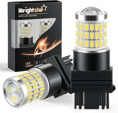 Miniatura 10 de Bombillas LED iBrightstar super brillantes de 9-30 V, de baja potencia 3156 3157 3057 4157 con reemplazo de proyectos para encender luces de señal