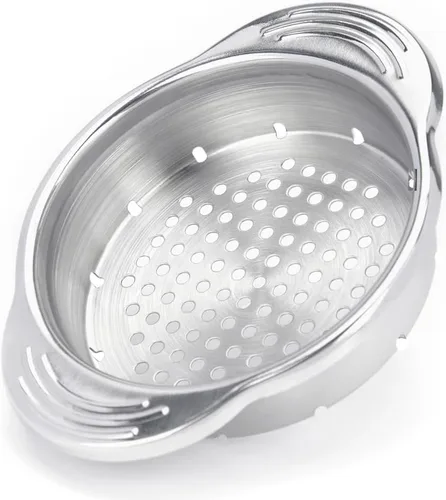 Prensa coladora de atún, colador de latas de atún de acero inoxidable de grado alimenticio con agujeros laterales inferiores para atunes de tamaño