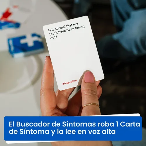 Miniatura 2 de DiagnosThis – Divertido juego de fiesta para hipocondríacos 300 diagnósticos y 100 tarjetas de síntomas para frikis de la medicina, hipocondríacos