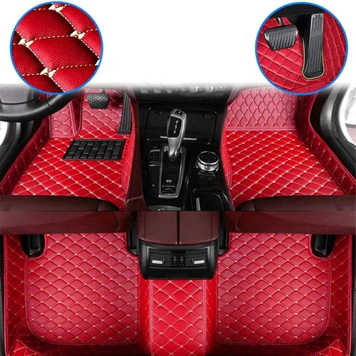 Miniatura 7 de Alfombrillas personalizadas para Volkswagen Passat B5 /2003-2007 año interior cubierto completo, impermeables y antideslizantes, de piel sintética