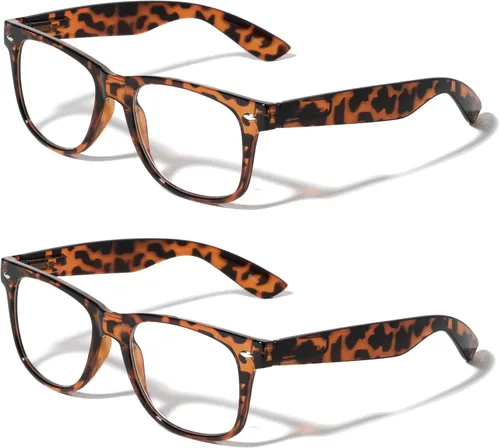 Miniatura 4 de Vision World Eyewear 2 pares de gafas de lectura de lujo - Gafas cómodas, elegantes y simples con aumento