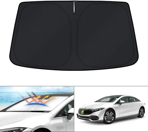 Miniatura 145 de KUST - Parasol plegable para parabrisas para Ford Ranger, accesorios 2019-2025 2026, parasol personalizado para ventana, protector solar plegable
