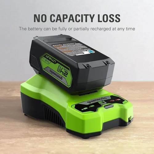 Miniatura 4 de Greenworks - Batería de iones de litio de 24 V y 4.0 Ah (batería original Greenworks/ compatible con 125+ herramientas)