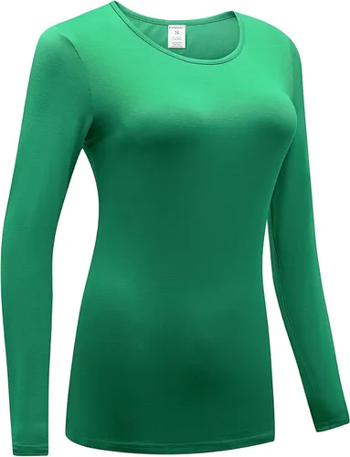 Miniatura 3 de Formeet17 Paquete de 2 camisetas de manga larga para mujer