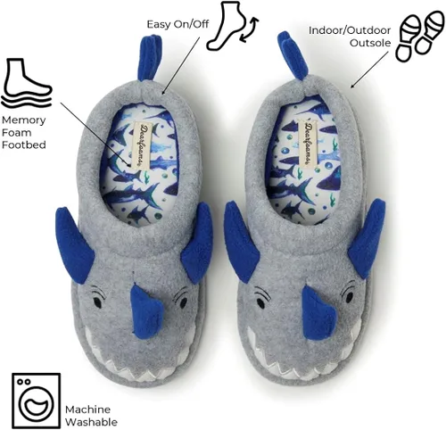 Miniatura 6 de Dearfoams Pantuflas unisex para niños
