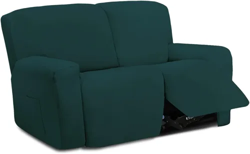 Miniatura 46 de Easy-Going - Funda elástica de microfibra para sofá reclinable seccional, suave vellón ajustable a tu sofá de 2 cuerpos, lavable, protege tus