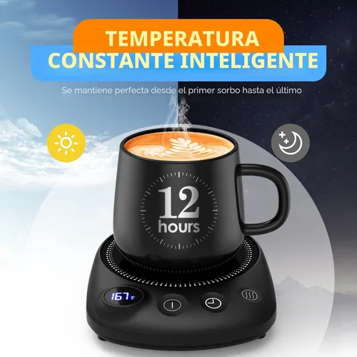 Miniatura 4 de Calentador de Tazas de Café - Calentamiento Más Rápido y Temperatura Más Alta, Calentador de Tazas de Café para Escritorio con Apagado Automático, 4