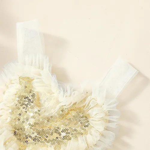Miniatura 4 de Kaipiclos Traje de sesión de fotos para bebé recién nacida, mameluco de encaje bohemio floral medio primer cumpleaños fotografía traje