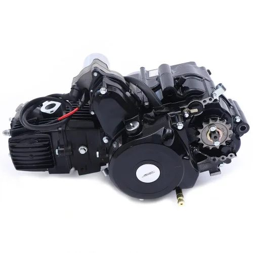 Miniatura 3 de Kit de motor de 4 tiempos para ATVs de 125 cc y Go Karts semiautomáticos con reversa, motor de cilindro único refrigerado por aire con patada
