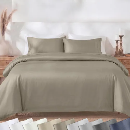 Miniatura 23 de California Design Den Juego de funda de edredón de 2 piezas, tamaño individual XL/individual, ganador de Good Housekeeping Best Bedding Awards 2025