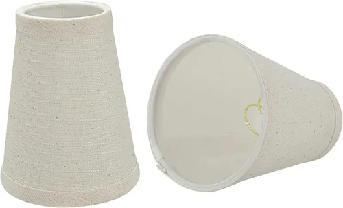 Miniatura 10 de Aspen Creative 32663-5 - Juego de pantallas de lámpara de araña pequeña con forma de imperio de tapa dura (paquete de 5), diseño de transición