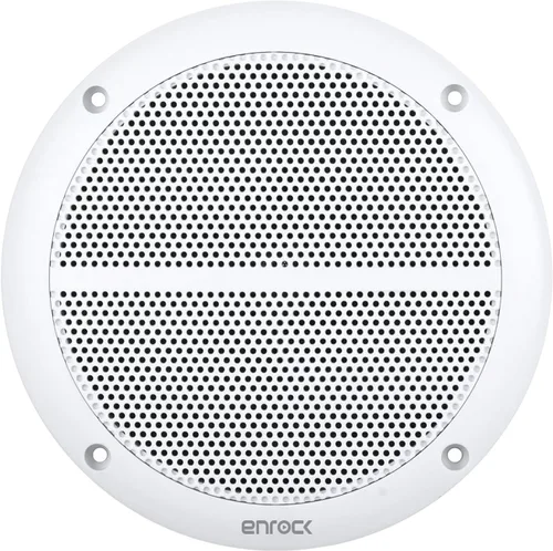 Miniatura 2 de Enrock - Altavoces marinos de rango completo de 2 vías de potencia máxima de 6.5 pulgadas, 90 W, color blanco, par