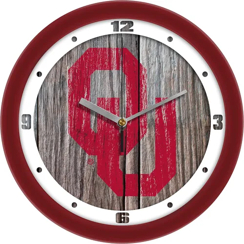 Miniatura 27 de SunTime Alabama Crimson Tide - Reloj de pared desgastado
