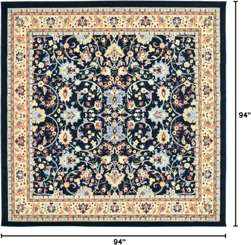 Miniatura 87 de Unique Loom Colección Sialk Hill - Alfombra de área Washington (3 pies 3 pulgadas x 5 pies 3 pulgadas, rectángulo, burdeos/crema)