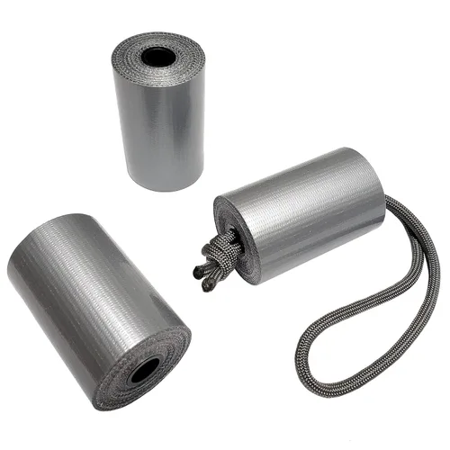 Mini cinta adhesiva – Rollos de bolsillo resistentes para camping, viajes, medicina, ciclismo, vehículo, etc. – Paquete de 3 – 2 pulgadas de ancho x