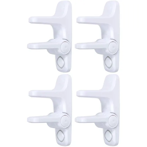 Miniatura 9 de Safety 1st OutSmart - Cerradura de palanca de puerta a prueba de niños, color blanco, 1 unidad