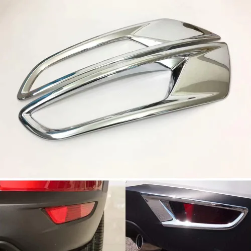 Miniatura 5 de Cubierta de lámpara antiniebla trasera ABS cromada para Mazda CX3 CX-3 2016-2018