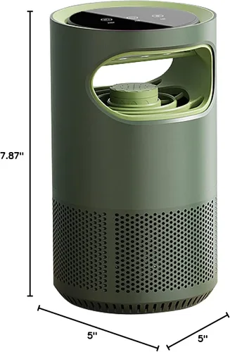 Miniatura 7 de Voltorb Trampa para insectos para interiores, trampa atractante de insectos, potente luz exterminadora de insectos, alimentada por USB, repelente