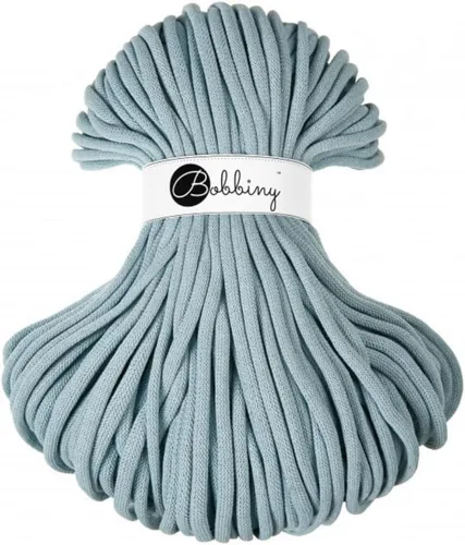 Miniatura 6 de Bobbiny - Cordón trenzado jumbo de 9 mm para macramé (color rojo vino), 108 yardas/330 pies