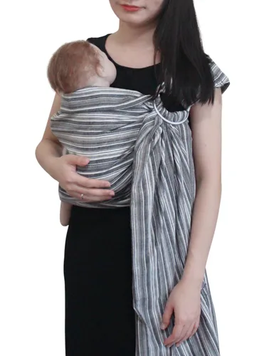 Portabebés de algodón suave, portabebés de algodón suave para recién nacidos a niños pequeños, portabebés para padres de talla grande, regalo