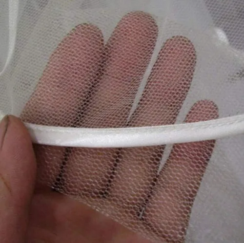 Miniatura 3 de Ewanda store Double Ribbon Edge Center Cascade Bridal Wedding Veil with Comb