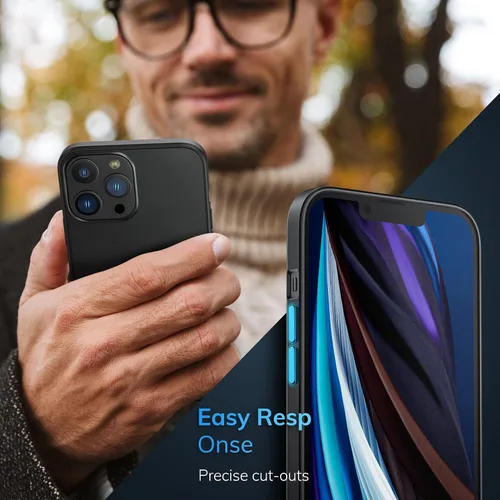 Miniatura 4 de ORIbox - Funda negra para iPhone 13 Pro, diseñada a prueba de golpes, funda protectora de cuerpo completo para iPhone 13 Pro de 6.1 pulgadas