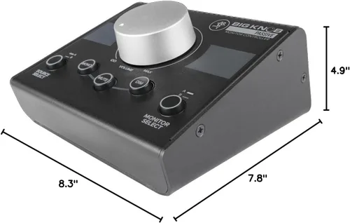 Miniatura 10 de Mackie Big Knob Series, Controlador de Monitor Pasivo 2x2 para Estudio (Big KNOB Pasivo)
