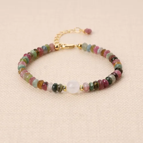 Miniatura 4 de COAI Pulsera de cristal curativo simple con cuentas para mujer
